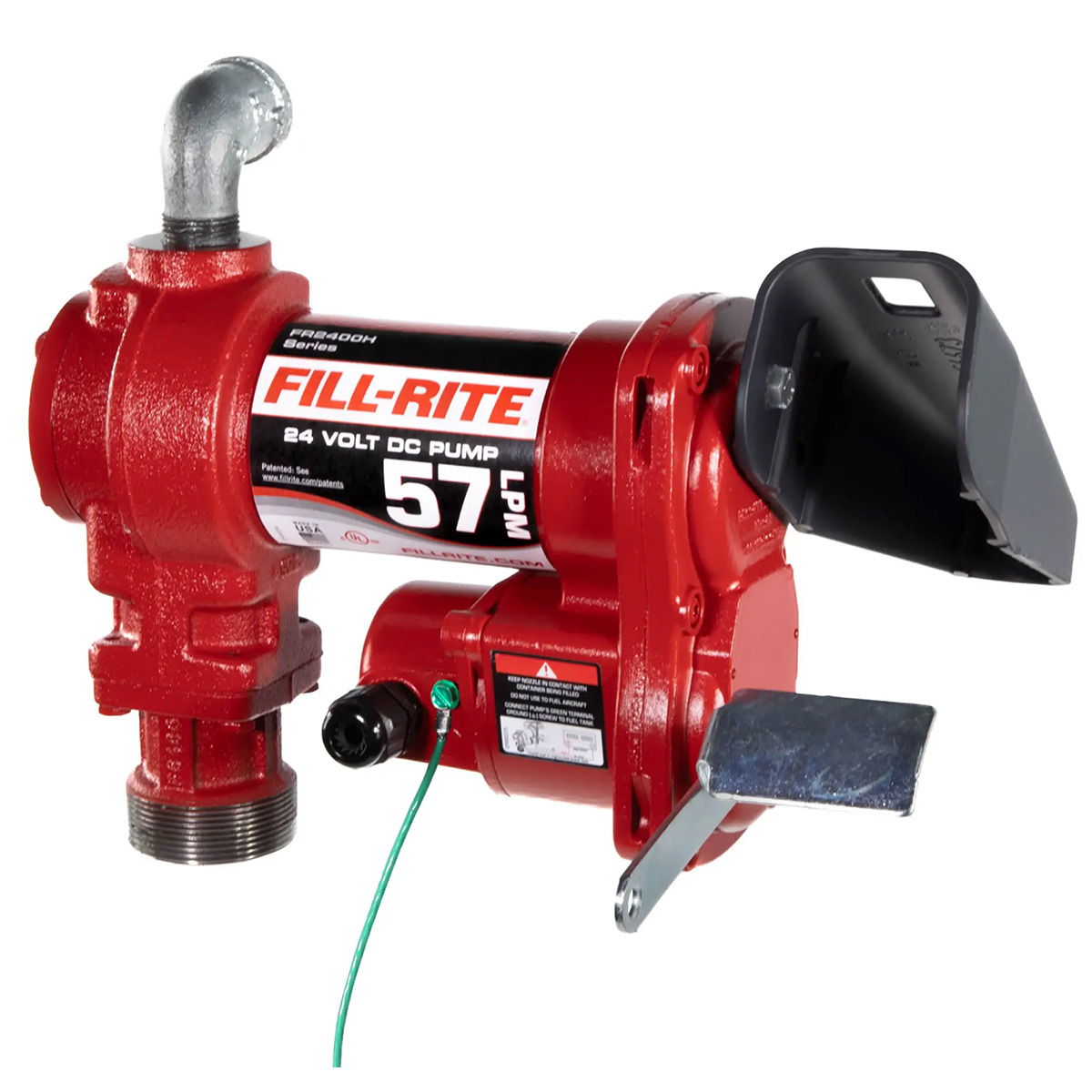 Fill-Rite 2400 24V. Pump för diesel, bensin och fotogen. Avsedd för tankning av exempelvis entreprenadmaskiner och jordbruksmaskiner