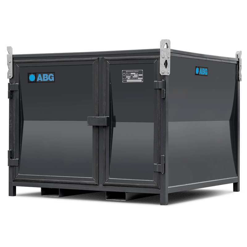 Containertank ADR med plats för 1000 L IBC kärl