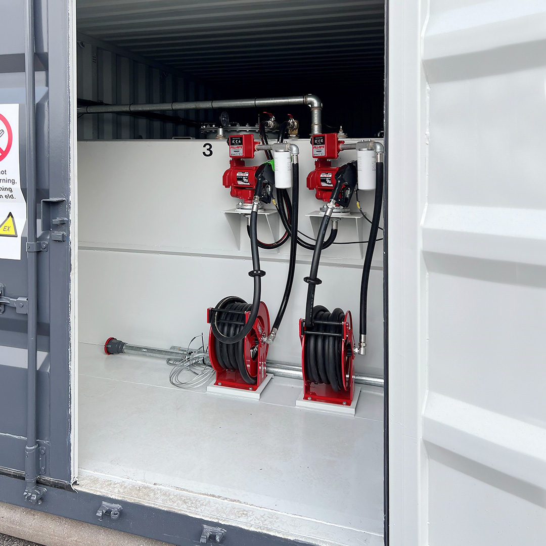 ABG Containertank 40 fot – stationär bränscistern - Bild 2