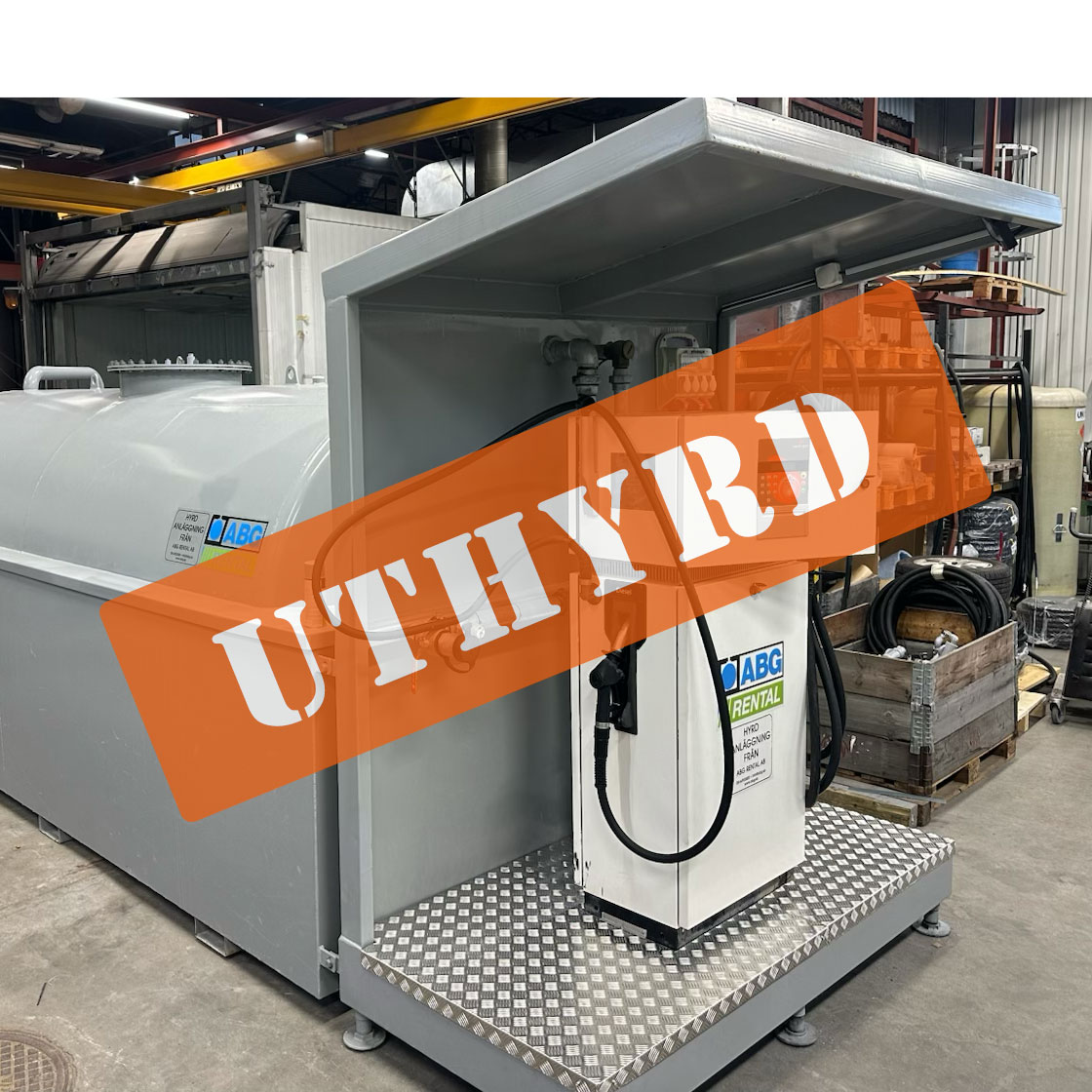 Nytillverkad cistern 10000 liter